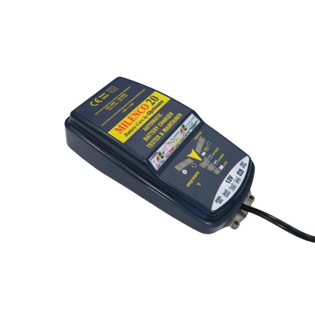 Milenco 20 by Optimate - Multi Step Battery Smart Charger Maintainer