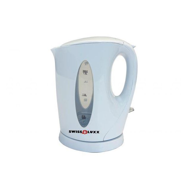 Swiss Luxx 1.5L White Low Wattage Kettle Caravans Motorhomes 1500W