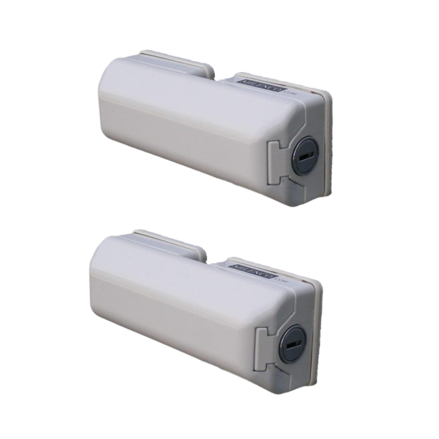 Milenco High Security Van Door Dead Locks Twin Pack Motorhome