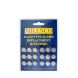 Milenco Sleep Safe Alarm Batteries Pack of 18 to fit 6 Alarms
