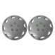 Milenco 440S 14" Silver Wheeltrims Pair