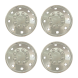 Milenco  603C 16" Chrome Wheeltrims Motorhome